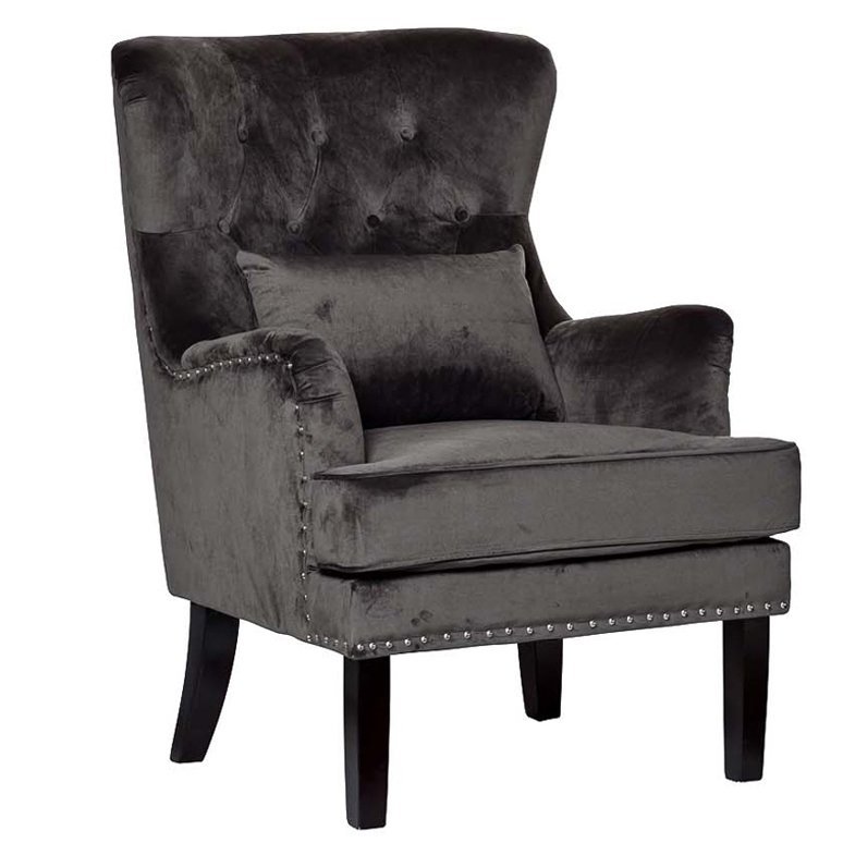 Кресло Stony Brook Chair Gray Серый Кресло Stony Brook Chair Gray Серый в Костроме | Loft Concept