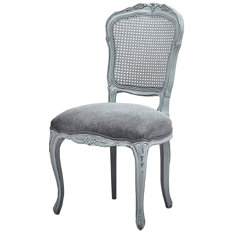 Стул Maria Antoinette Stool Серый Светло-серый Стул Maria Antoinette Stool Серый Светло-серый в Костроме | Loft Concept