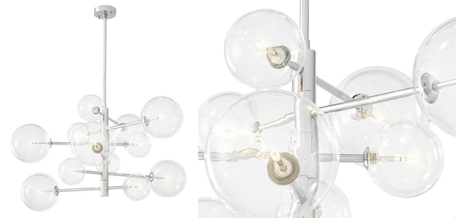 Люстра Chandelier Argento S Nickel Люстра Chandelier Argento S Nickel - Loft-Concept в Костроме