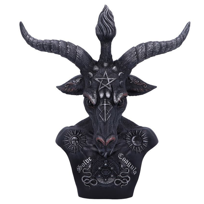 Статуэтка Baphomet Bust Черный Статуэтка Baphomet Bust Черный в Костроме | Loft Concept