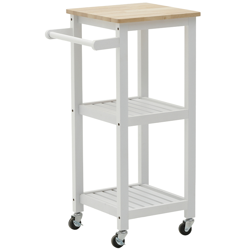 Стол для сервировки Jarod Wood Serving Table Белый Древесина Стол для сервировки Jarod Wood Serving Table Белый Древесина в Костроме | Loft Concept