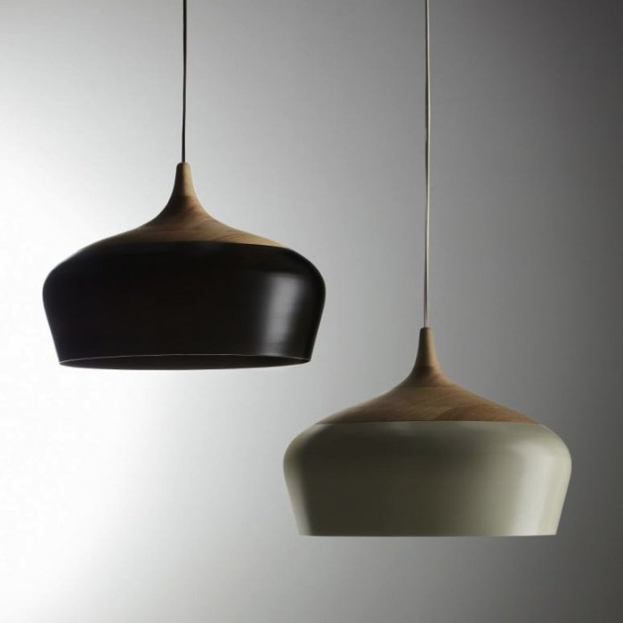 Люстра Coco Pendant Черный Белый Люстра Coco Pendant Черный Белый в Костроме | Loft Concept