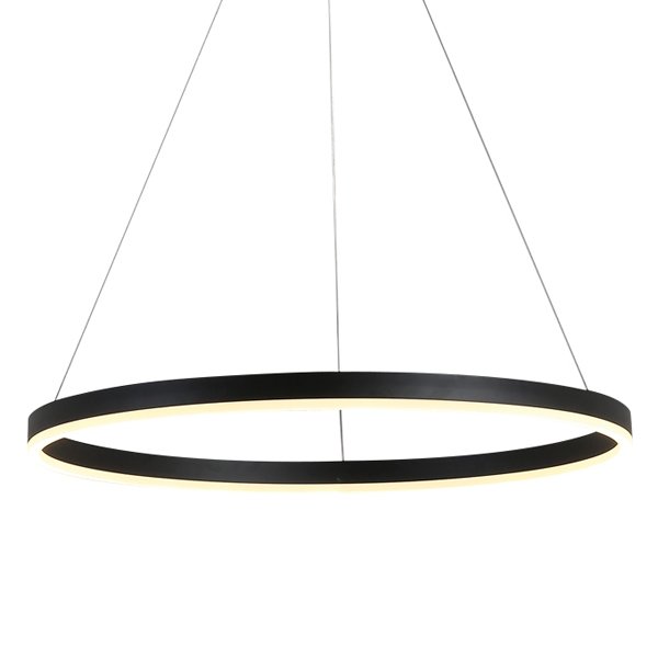 Люстра Chandeliers Rings Черный Белый Люстра Chandeliers Rings Черный Белый в Костроме | Loft Concept