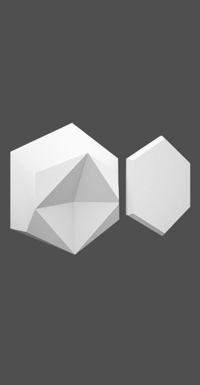 Гипсовая 3D панель с принтографией PM-41 Гипсовая 3D панель с принтографией PM-41 в Костроме