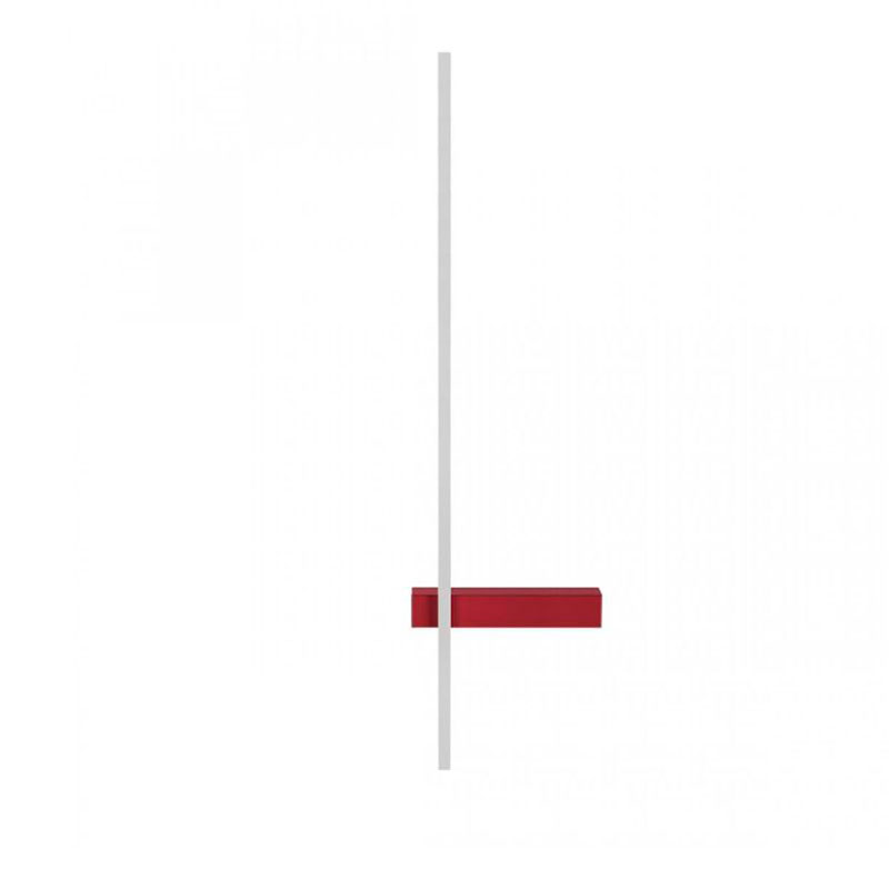 Бра светодиодное Trumpet Tube Red bottom Белый Красный Бра светодиодное Trumpet Tube Red bottom Белый Красный в Костроме | Loft Concept