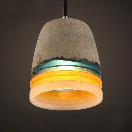 Подвесной светильник Art Concrete Pendant №7 Серый Подвесной светильник Art Concrete Pendant №7 Серый в Костроме | Loft Concept