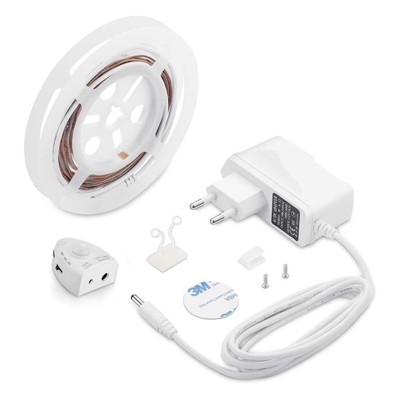 Комплект светодиодной ленты 7,2W/m 30LED/m 5050SMD 0,5М разноцветная Белый Комплект светодиодной ленты 7,2W/m 30LED/m 5050SMD 0,5М разноцветная Белый в Костроме | Loft Concept