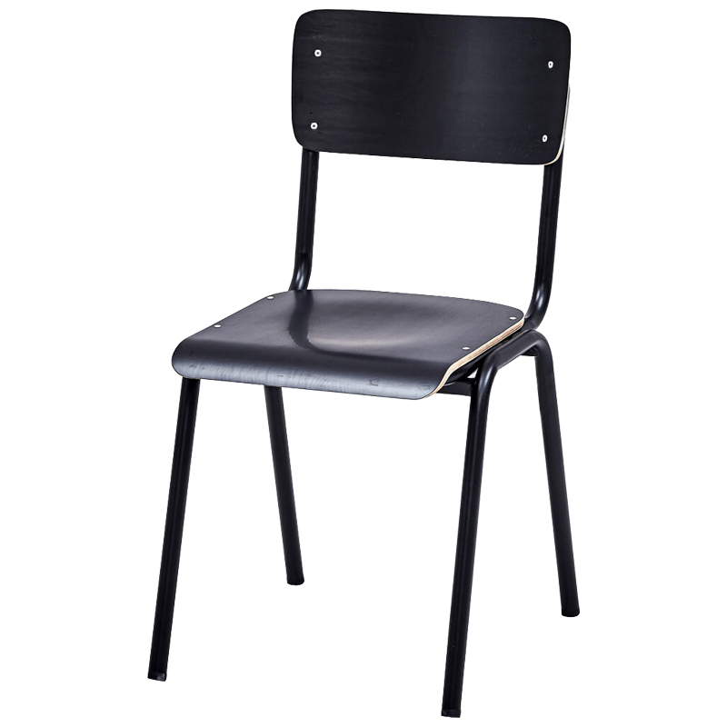 Стул Joshua Loft Stool Black Черный Стул Joshua Loft Stool Black Черный в Костроме | Loft Concept