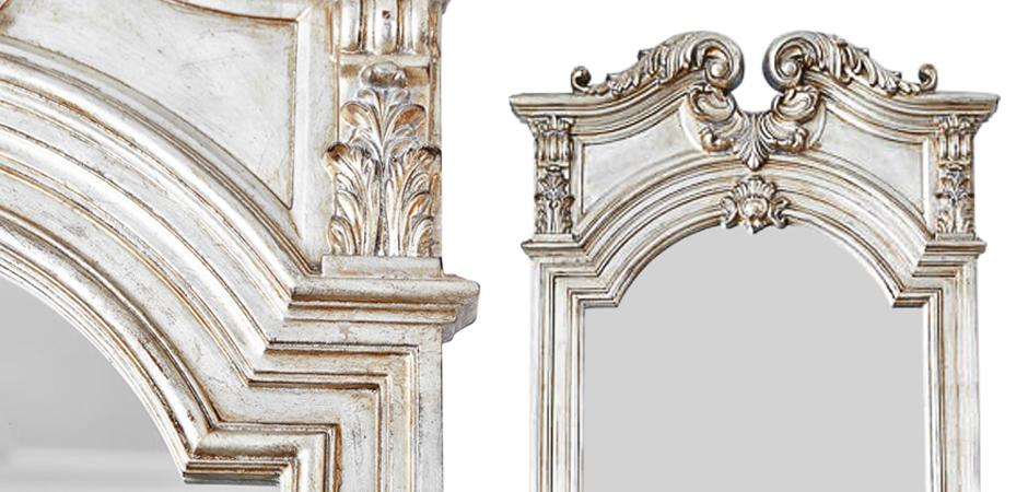 Зеркало Lupescu Mirror White Зеркало Lupescu Mirror White - Loft-Concept в Костроме