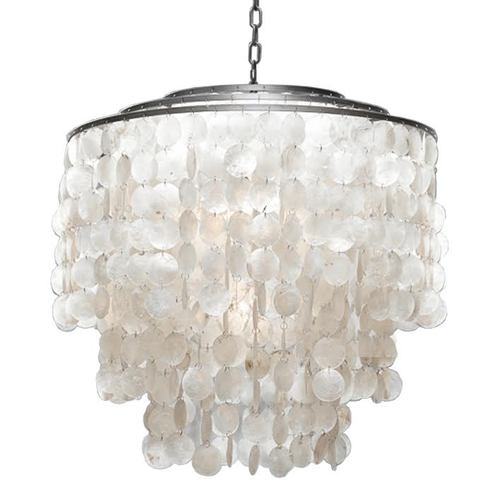 Люстра SHELL Chandelier 65 Белый Люстра SHELL Chandelier 65 Белый в Костроме | Loft Concept