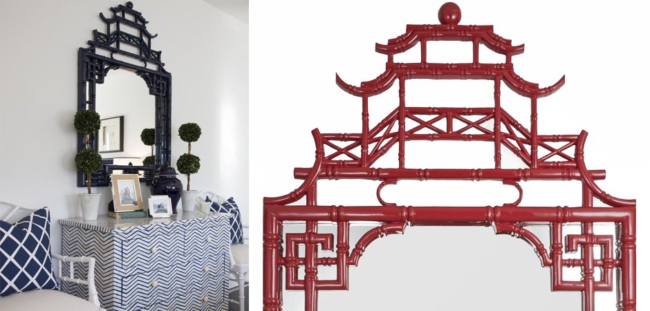 Зеркало Pagoda Mirror Red Зеркало Pagoda Mirror Red - Loft-Concept в Костроме