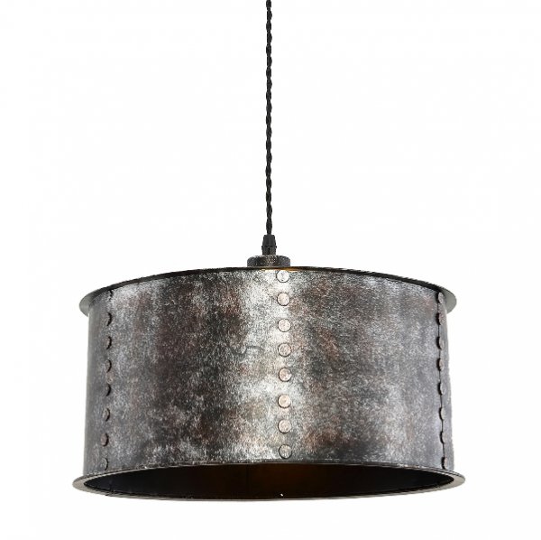 Подвесной светильник Old Metal Round Cylinder Подвесной светильник Old Metal Round Cylinder в Костроме | Loft Concept