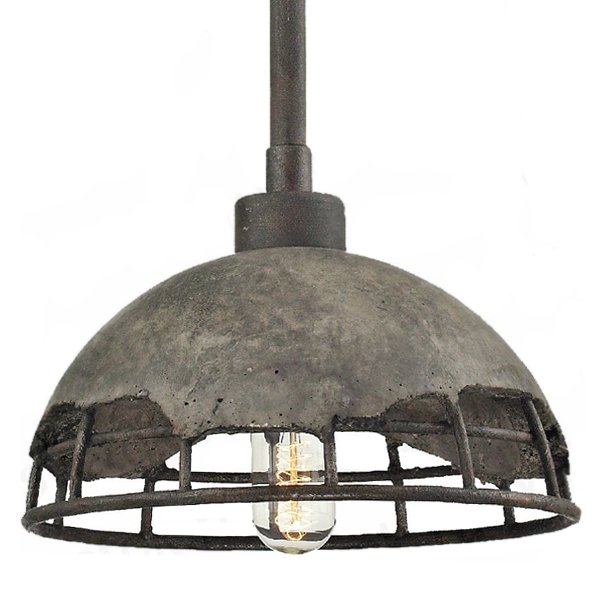 Подвесной светильник Stone industrial lamp Серый (Gray) Подвесной светильник Stone industrial lamp Серый (Gray) в Костроме | Loft Concept