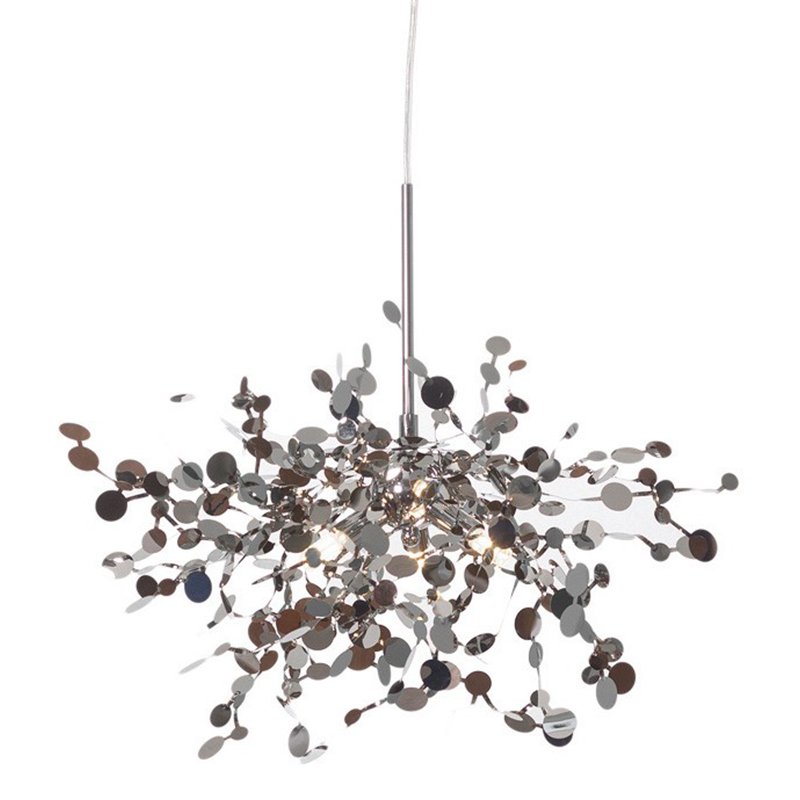Люстра Terzani Argent Suspension Silver Pendant lamp 40 Хром Люстра Terzani Argent Suspension Silver Pendant lamp 40 Хром в Костроме | Loft Concept