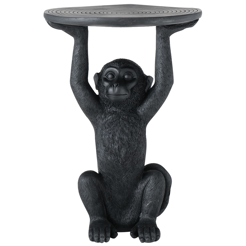 Приставной стол Monkey Side Table Черный Приставной стол Monkey Side Table Черный в Костроме | Loft Concept