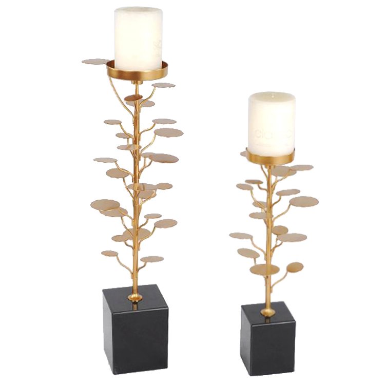 Подсвечник Looper Tree Candle Черный Глянцевое золото Подсвечник Looper Tree Candle Черный Глянцевое золото в Костроме | Loft Concept