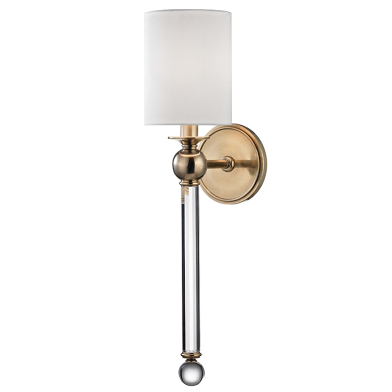 Бра Nell Sconce Латунь Прозрачное Стекло Бра Nell Sconce Латунь Прозрачное Стекло в Костроме | Loft Concept