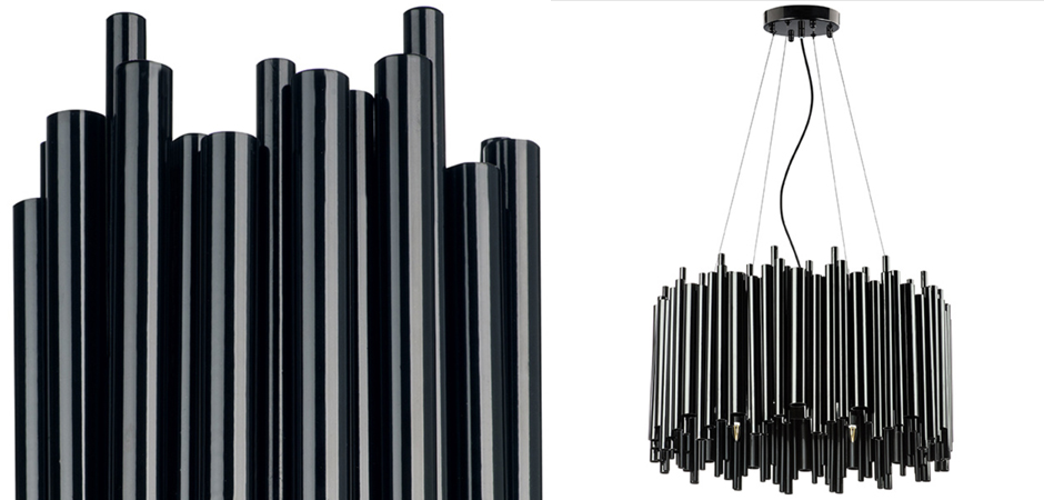 Люстра Delightfull Brubeck Chandelier Black Metal 60 Люстра Delightfull Brubeck Chandelier Black Metal 60 - Loft-Concept в Костроме