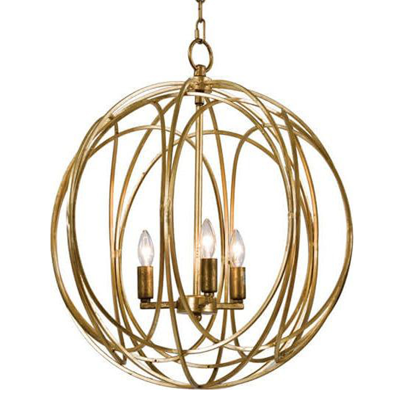 Люстра Golden Sphere Chandelier Золотой Люстра Golden Sphere Chandelier Золотой в Костроме | Loft Concept