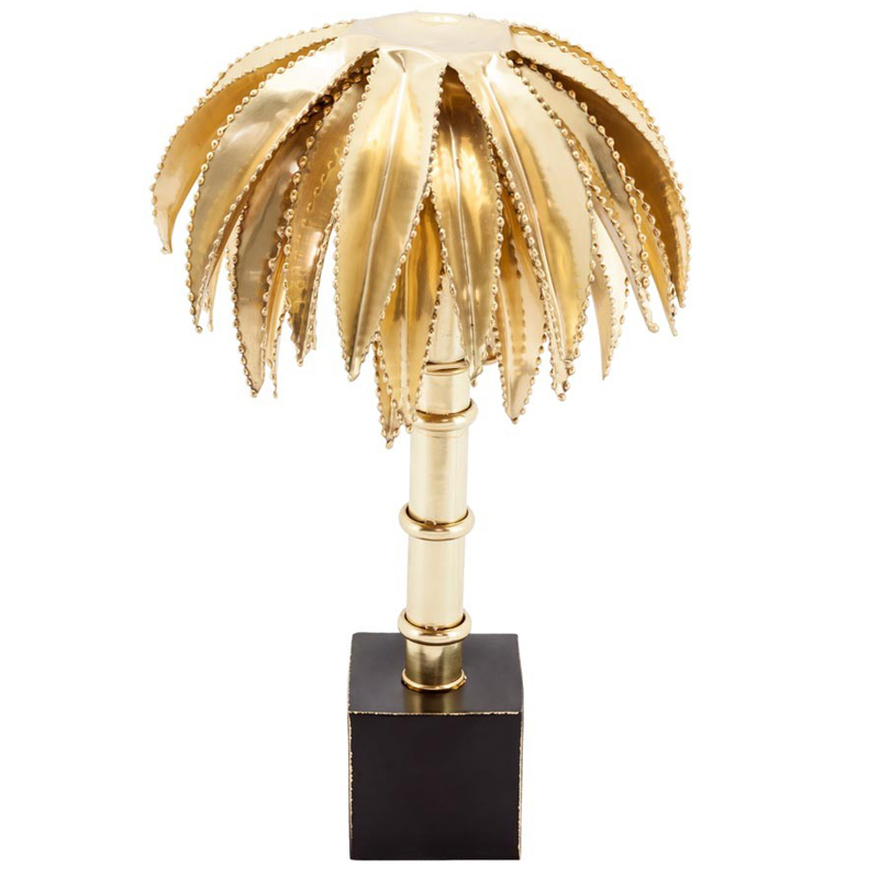 Настольная лампа TABLE LAMP PALMERY gold 30 Глянцевое золото Черный Настольная лампа TABLE LAMP PALMERY gold 30 Глянцевое золото Черный в Костроме | Loft Concept