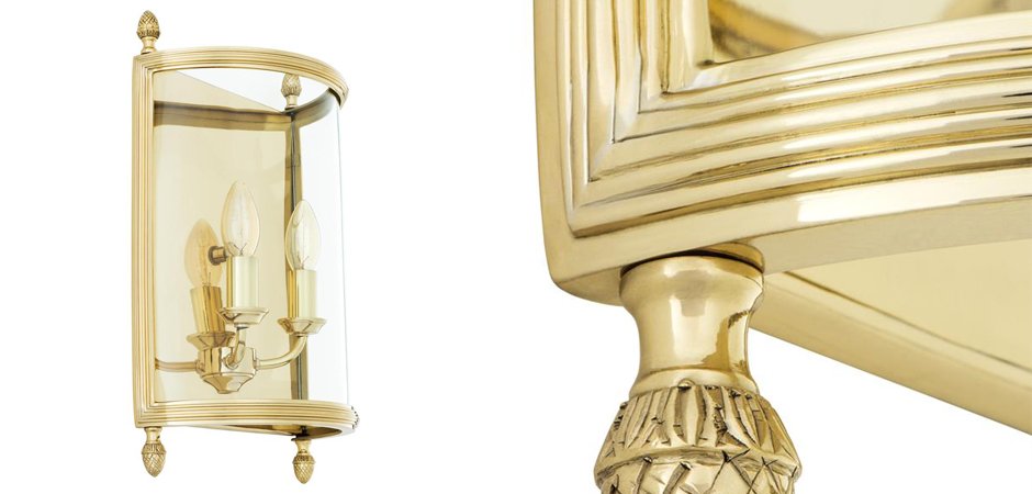 Бра Wall Lamp Lennon M Brass - Loft-Concept в Костроме