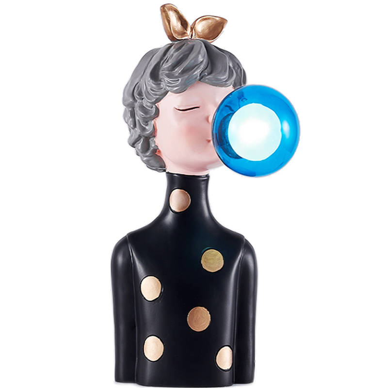 Настольная лампа Bubble Gum Table Lamp blue Мульти Настольная лампа Bubble Gum Table Lamp blue Мульти в Костроме | Loft Concept