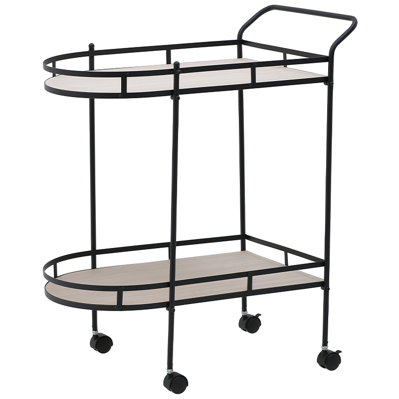 Столик для сервировки Ehsan Serving Table Черный Древесина Столик для сервировки Ehsan Serving Table Черный Древесина в Костроме | Loft Concept