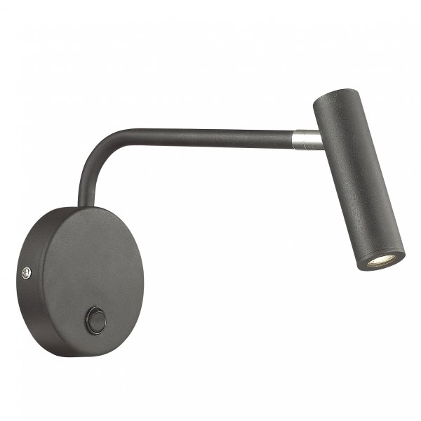 Настенная лампа Eyepiece Wall Lamp Look Черный Белый Серебряный Настенная лампа Eyepiece Wall Lamp Look Черный Белый Серебряный в Костроме | Loft Concept