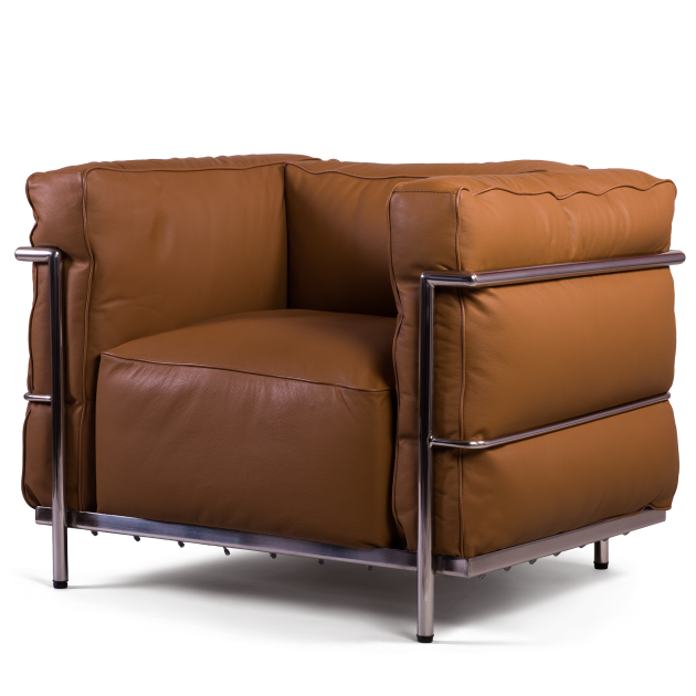 Кресло Le Corbusier LC3 brown Коричневый Кресло Le Corbusier LC3 brown Коричневый в Костроме | Loft Concept