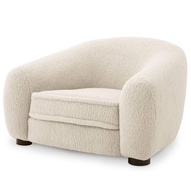 Кресло Eichholtz Chair Freud cream Бежевый Черный Кресло Eichholtz Chair Freud cream Бежевый Черный в Костроме | Loft Concept