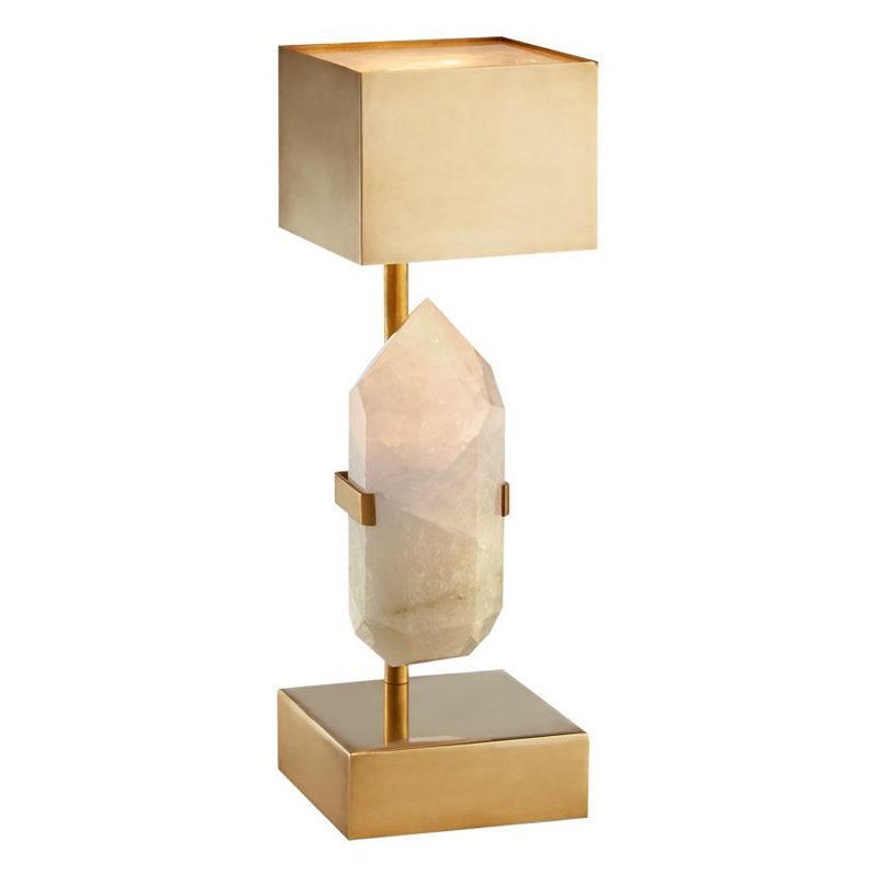 Настольная лампа Halcyon Desk Lamp Золотой Белый Настольная лампа Halcyon Desk Lamp Золотой Белый в Костроме | Loft Concept