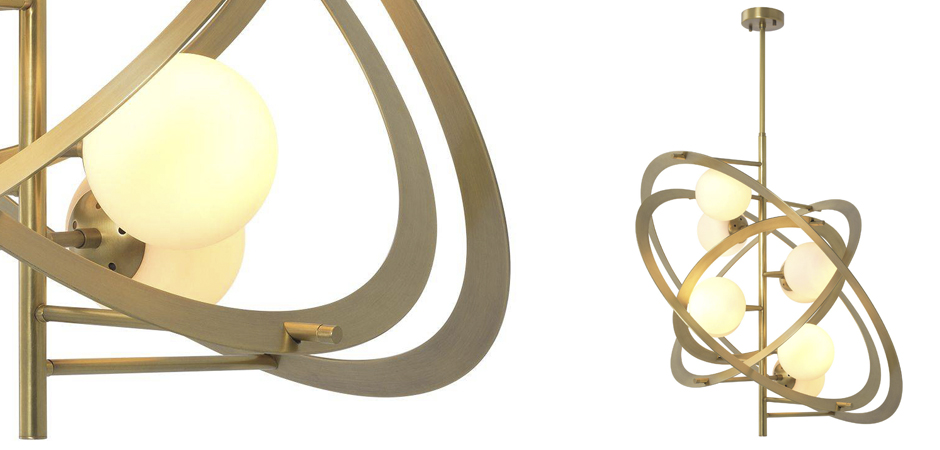 Люстра Eichholtz Chandelier Space Люстра Eichholtz Chandelier Space - Loft-Concept в Костроме