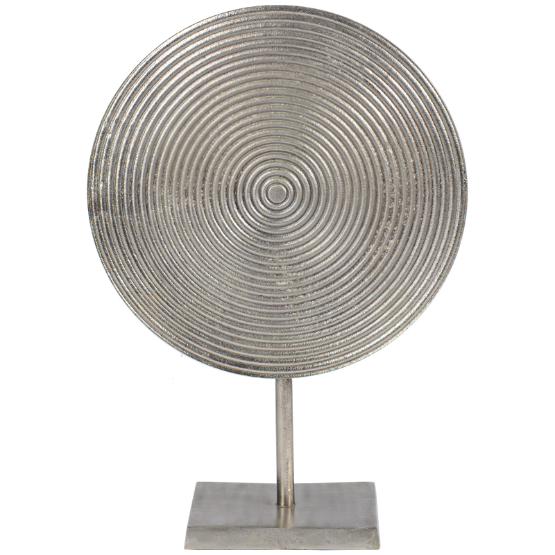 Статуэтка Silver Disc Серебряный Статуэтка Silver Disc Серебряный в Костроме | Loft Concept
