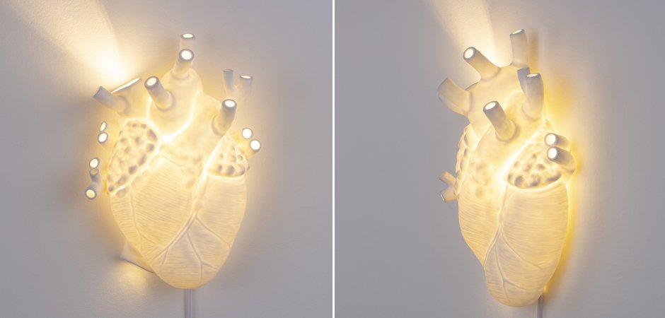 Бра Seletti Heart Lamp Бра Seletti Heart Lamp - Loft-Concept в Костроме