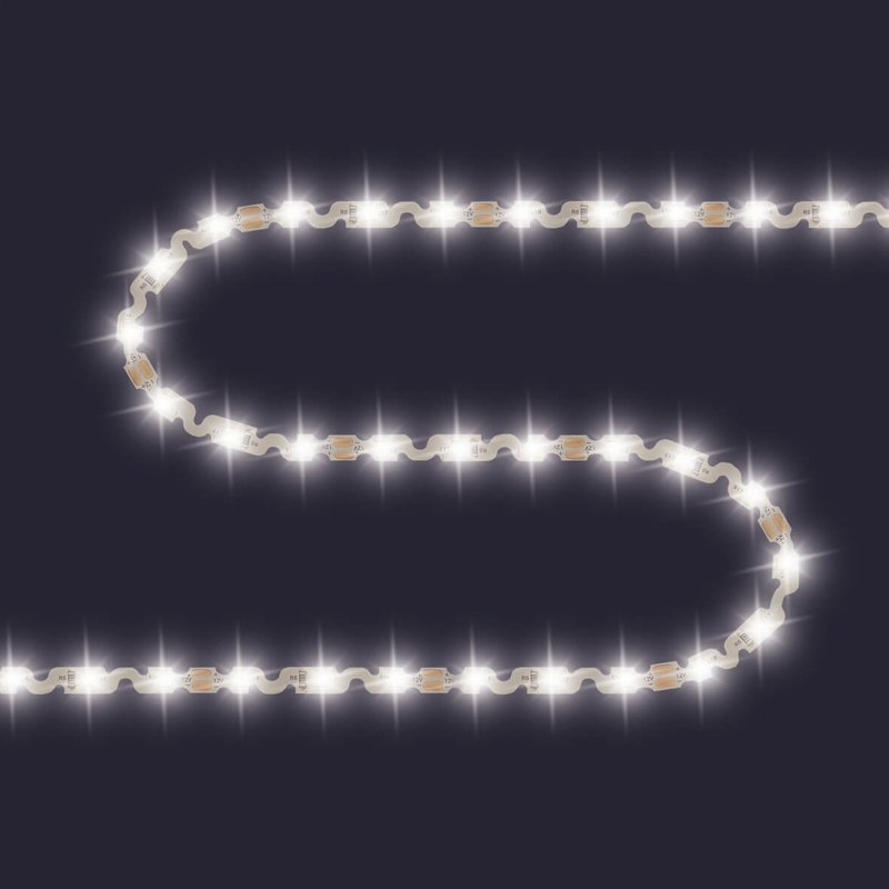 Светодиодная лента 4,8W/m 60Led/m 2835SMD дневной белый Белый Светодиодная лента 4,8W/m 60Led/m 2835SMD дневной белый Белый в Костроме | Loft Concept