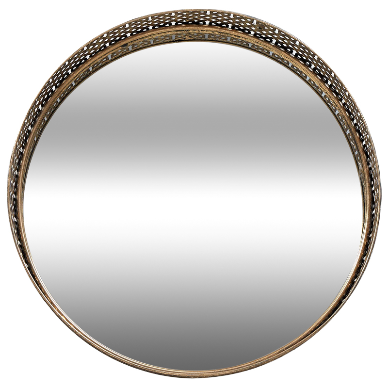 Круглое зеркало Mikayla Round Brass Mirror Латунь Зеркало Круглое зеркало Mikayla Round Brass Mirror Латунь Зеркало в Костроме | Loft Concept