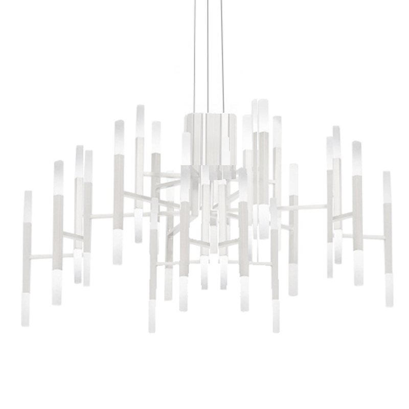 Люстра ALMA LIGHT BARCELONA White Белый Белое матовое стекло Люстра ALMA LIGHT BARCELONA White Белый Белое матовое стекло в Костроме | Loft Concept
