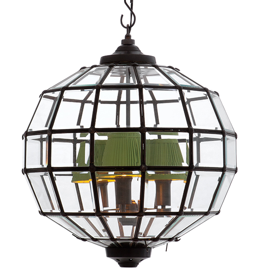 Люстра Lantern Luna Bronze S Темная бронза Прозрачный (Transparent) Люстра Lantern Luna Bronze S Темная бронза Прозрачный (Transparent) в Костроме | Loft Concept