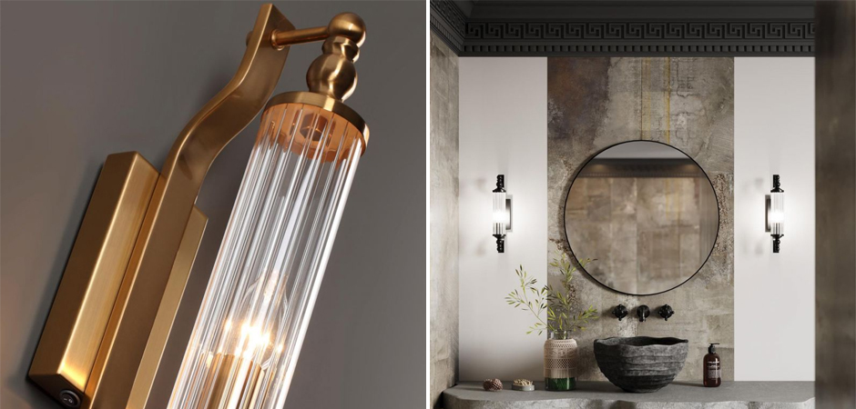 Бра Glass TUBE Бронзовое Бра Glass TUBE Бронзовое - Loft-Concept в Костроме