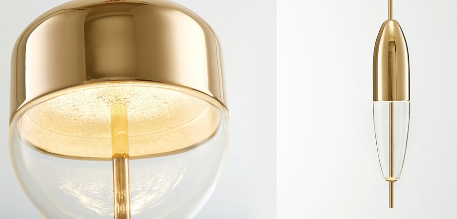 Подвесной светильник Nao Tamura Flow GOLD Подвесной светильник Nao Tamura Flow GOLD - Loft-Concept в Костроме