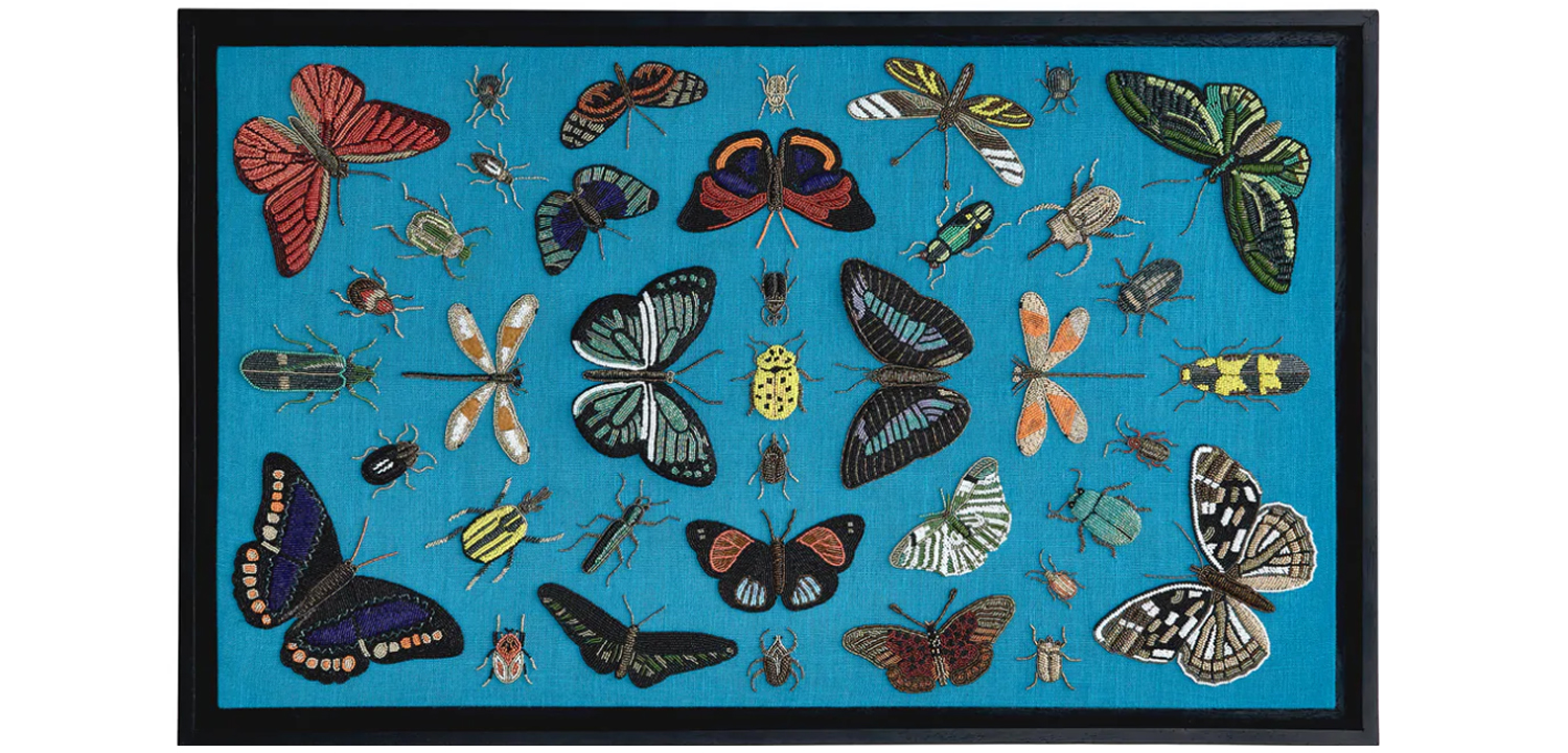 Панно из бисера Бабочки BOTANIST BEADED Wall Art  - фото №1