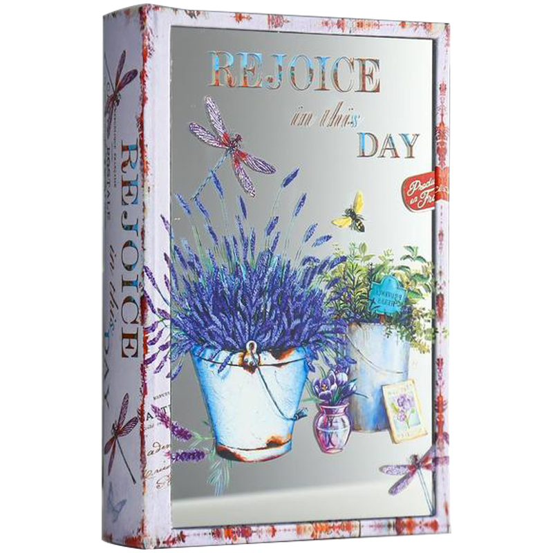 Шкатулка-книга Lavender Mirror Book Box Бежевый Сиреневый Мульти Шкатулка-книга Lavender Mirror Book Box Бежевый Сиреневый Мульти в Костроме | Loft Concept