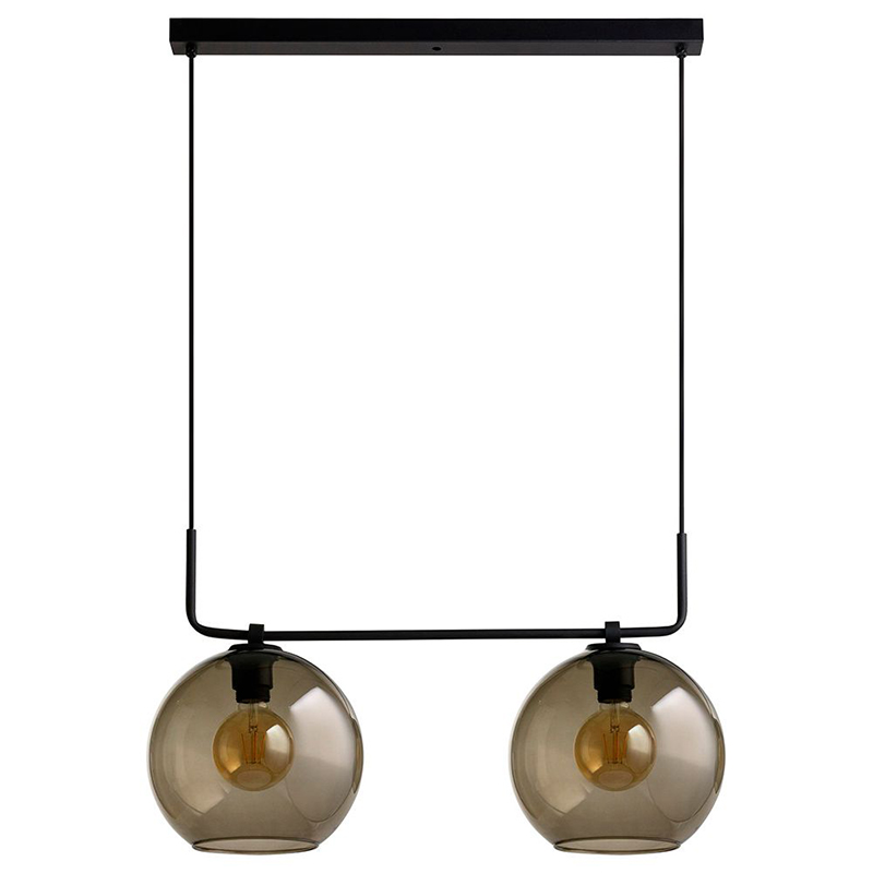 Люстра Franco Line Lamp Черный Янтарный Люстра Franco Line Lamp Черный Янтарный в Костроме | Loft Concept