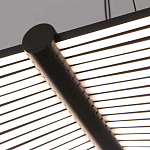 Люстра в виде распахнутых крыльев из тонких металлических планок Flight of Freedom варинант исполнения - 11 | Loft Concept в Костроме