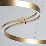 Люстра подвесная светодиодная в виде волнообразной ленты Ribbon Vortex варинант исполнения - 20 | Loft Concept в Костроме