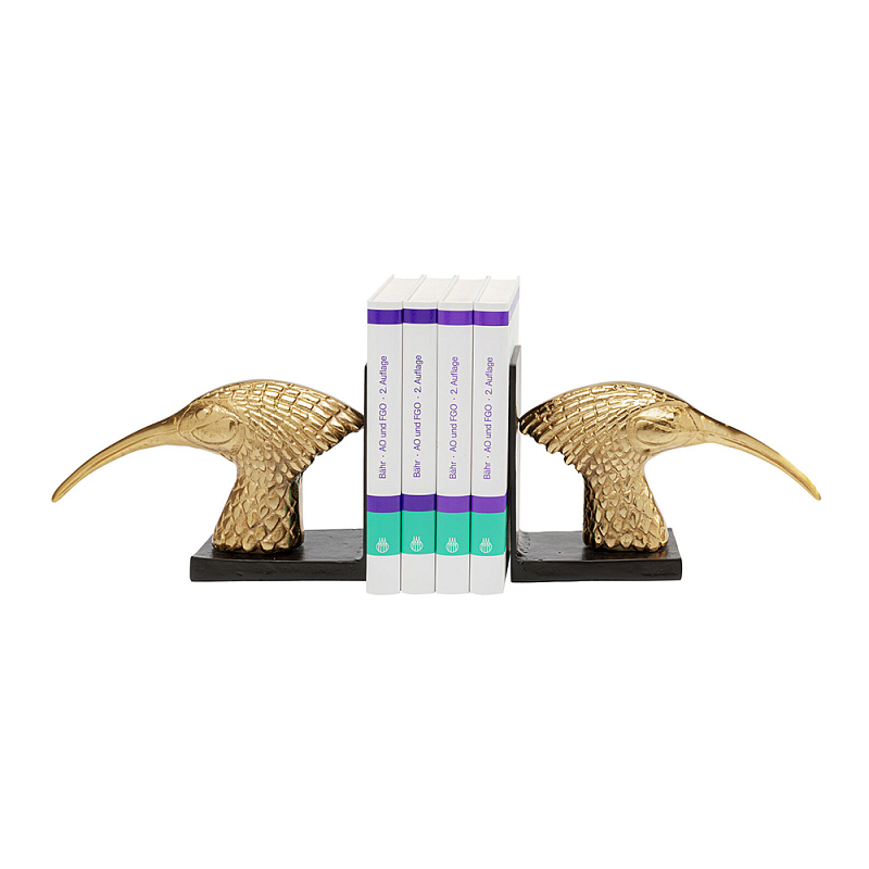 Держатель для книг Golden Thoth Черный Золотой в Костроме | Loft Concept 