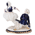 Статуэтка фарфоровая Влюбленная пара Charming Statuette варинант исполнения - 2 | Loft Concept в Костроме