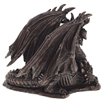 Декоративная статуэтка Дракон Dragon Dark Bronze Statuette варинант исполнения - 2 | Loft Concept в Костроме