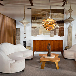 Тканый вручную монументальный настенный гобелен Earth Flow варинант исполнения - 1 | Loft Concept в Костроме