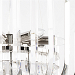 Бра цвета никель с изогнутыми хрустальными элементами Radiant Ribbons варинант исполнения - 6 | Loft Concept в Костроме